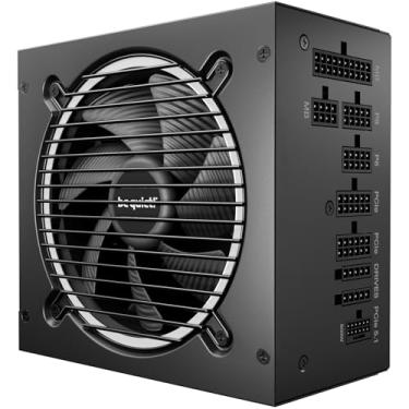 Imagem de be quiet! Fonte de alimentação Pure Power 13 M 1000W, certificação 80 Plus Gold, ATX 3.1 PSU, suporte para GPUs PCIe 5.1, ventilador be quiet! semi-passivo de 120 mm, tecnologia LLC, trilho único