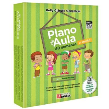 Imagem de Plano de aula 40 semanas 2º ano Ensino Fundamental - EDITORA RIDEEL