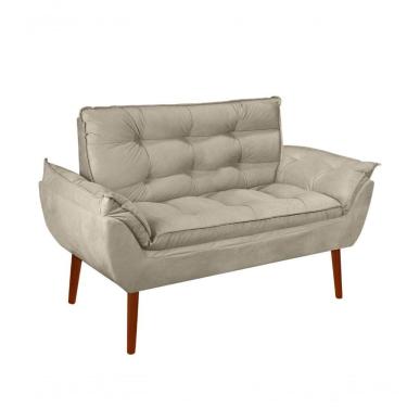 Imagem de Namoradeira Opala Elegante Suede Bege