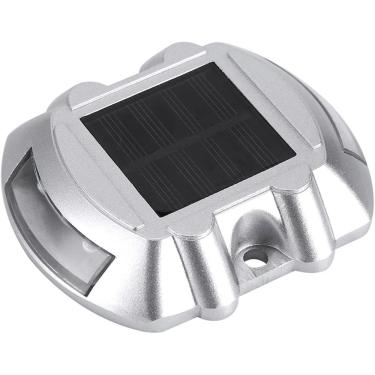 Imagem de Tacha Solar Refletiva Olho de Gato Sinalizaçao Viaria Rodovia Estrada Obra Segurança Iluminaçao Segurança Transito