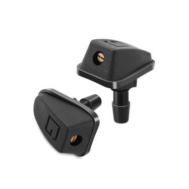 Imagem de Jatos de lavagem de para-brisas para espanador para Clio para Dacia 3 para Twingo para Logan para Sandero Modus 2X limpador de para-brisa dianteiro jato de água bicos de lavagem a jato (2 peças estilo