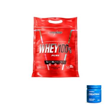 Imagem de Kit IM Whey 100% Pure Cookies And Cream + Creatina Pura Monohidratada 300g
