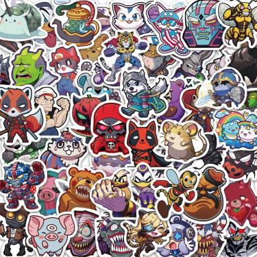 Imagem de Adesivos 60 unidades/lote dos anos 90 Gengers Bees em vinil impermeável Anime S