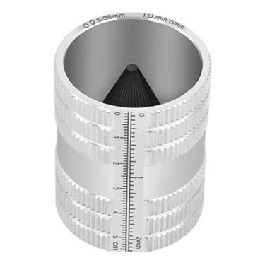 Imagem de Generic Acessório para alargador de tubos de 1/4" a 1-3/8". Ferramenta versátil para chanfrar e rebarbar tubos de cobre, latão, alumínio e PVC, Sem Acessórios