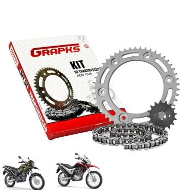Imagem de Kit Transmissão Relação NXR Bros 160 / XRE 190 2016+