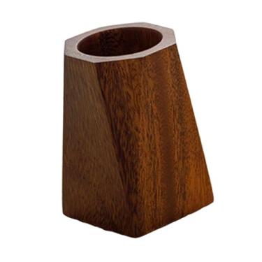 Imagem de MERIGLARE Porta-canetas de mesa, suporte criativo para lápis, organizador de mesa, decoração para escritório, pequeno suporte octogonal para pincéis de