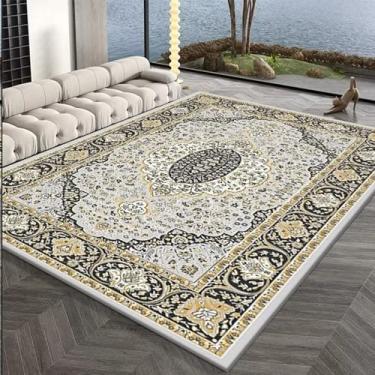 Imagem de HGTRH Tapete exterior de terraço muito resistente, tapete exterior impermeável quadrado, resistente a raios fácil de limpar tapetes de ar a 40 * 60 cm