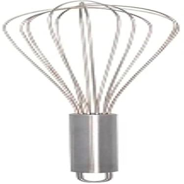 Imagem de Batedor manual de claras para ovos, cabo resistente, eficiente, inox, confortavel, moderno, pratico, grande, perfeito