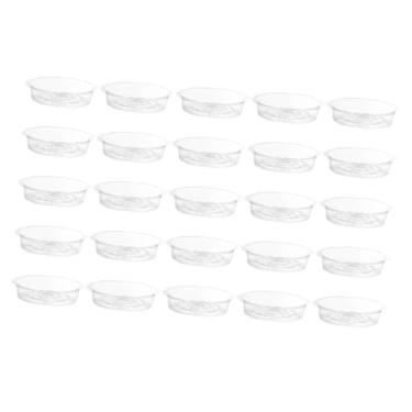 Imagem de YYBOES 25 peças bandeja de vaso de flores palete casa vaso de flores base vaso de flores bandeja base vaso de flores acessório de jardinagem plantador bandeja de água bandeja de gotejamento de água