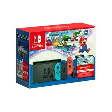 Imagem de Bundle Nintendo Switch + Super Mario Bros. Wonder + 3 Meses De Assinatura Nintendo Switch Online