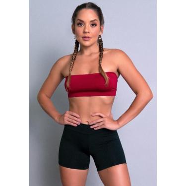 Imagem de Short Curto Feminino Cintura Alta Fitness Academia Mvb Modas-Feminino