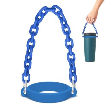 Imagem de BKBY Alça de alça de garrafa de água compatível com Owala Smoothsip Slider Caneca de café e garrafa de água Owala Freesip 680 g 947 g 1,134 g, suporte de acrílico forte seguro para corrida, corrida