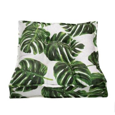 Imagem de Almofada Futon 45x45 Colorida para Assento Turco - Conforto e Decoração Moderna (Costela)