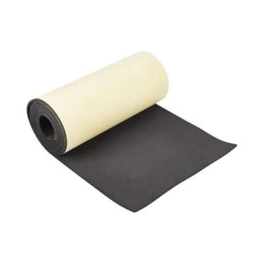 Imagem de Rolo De Espuma EVA Autoadesiva Preta De 2mm De Espessura, Folha De Bor