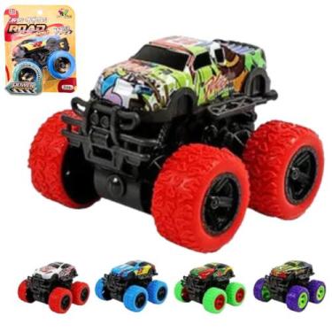 Imagem de Carro Power Monster Fricção 9cm Road 4x4 - Monster Truck Sports 4WD Po