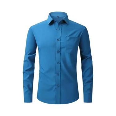 Imagem de Camisas Masculinas De Alta Qualidade Com Caimento Regular Para Primave