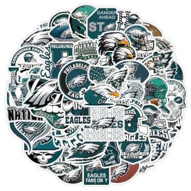 Imagem de 50 adesivos de vinil de futebol americano à prova d'água para fãs de futebol, garrafas de água, laptop, snowboard, scrapbook, decoração de bagagem, adesivos DIY - 06