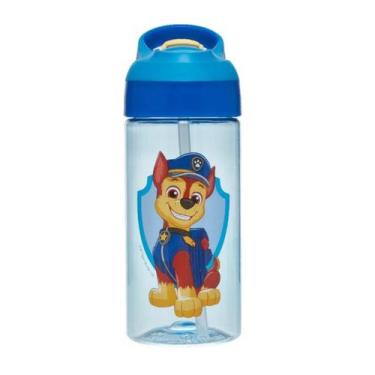 Imagem de Garrafa Infantil C/Canudo Silicone Patrulha Canina Premium - Kouii, Ch