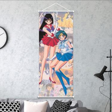 Imagem de Arte de parede em tela Sailors Moons Hinos Reis Mizuno Ami Anime