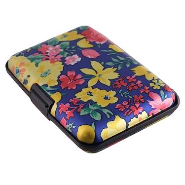 Imagem de BOHONG Porta-cartão de crédito com bloqueio de RFID para homens e mulheres – Carteira de viagem elegante – Melhor proteção para débito bancário, identidade, caixa eletrônico, cartões contra criminosos