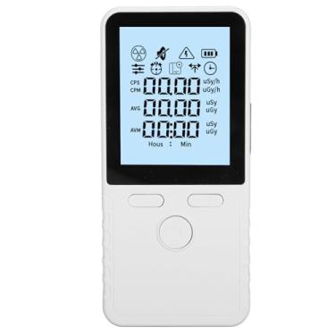 Imagem de Jopwkuin Detector de Radiação de Contador Geiger Testador de Radiação Nuclear de Alta Precisão para Detecção de Raios X Y β, Testador Portátil para Níveis de Radiação Ambiental