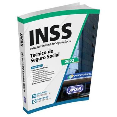 Imagem de Apostila INSS 2022 - Técnico do Seguro Social (Pós-edital) - APCON