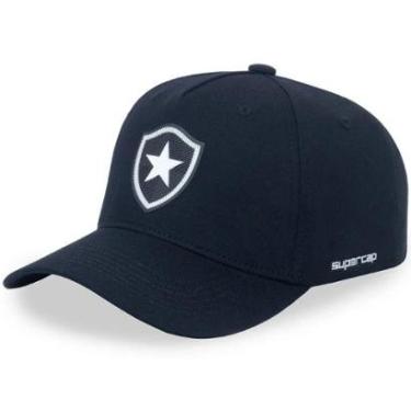 Imagem de Boné Botafogo Silk Frontal Bordado Supercap-Masculino