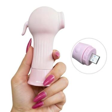 Imagem de Sugador De Clítoris Vibrador Clitoriano Sucção Recarregável - Vbrante