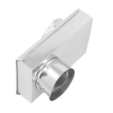 Imagem de Generic Kit Ajustável de Periscópio de Ventilação de Secador de Liga de Alumínio Liso 0-5 pol. para Instalações Próximas