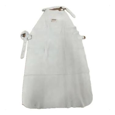 Imagem de 2X Avental De Raspa Soldador Couro Segurança Proteção Domos