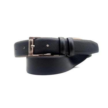 Imagem de Cinto masculino social em couro Fasolo T136403751, 110, Preto