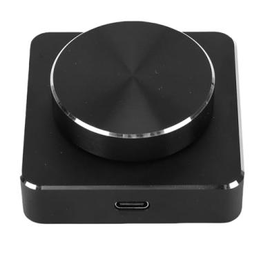 Imagem de Zyyini Botão de Controle de Volume USB, BT 5.1 Controlador Multimídia USB Controlador de Som Externo Programável Alto-falante Ajustador Multimídia de áudio Com Luz RGB para Computador