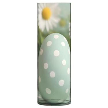 Imagem de Qilmy Vaso de ovos de Páscoa para flores, vaso de belas artes, decoração de casa para escritório, sala de jantar, sala de estar, casamento484