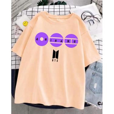 Imagem de Camiseta BTS Arirang World Tour 2026 Aesthetic Unissex - Sneko Store, 