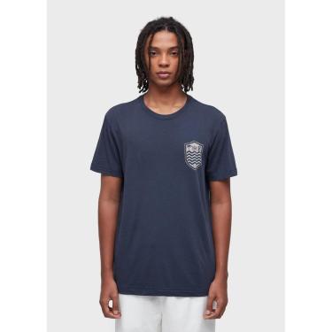 Imagem de T-shirt soft used brasão gaze OSKLEN-Masculino