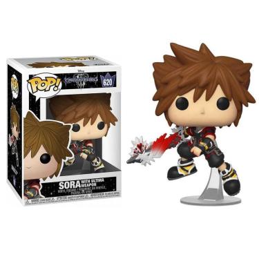 Imagem de Funko Pop Games Kingdom Hearts Sora With Ultima Weapon #620