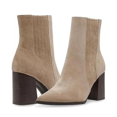 Imagem de Blondo Bota feminina Indi impermeável no tornozelo, Camurça de cogumelo, 35