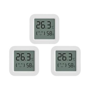 Imagem de Sensor De Temperatura E Umidade Mini Zigbee Tuya Para Casa Inteligente