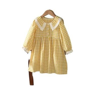 Imagem de Vestido De Princesa De Manga Longa Para Meninas, Outono E Primavera, E