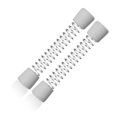 Imagem de Suporte magnético para porta de arruela de carga frontal com discos de metal adesivos e suporte de porta de máquina de lavar com mola flexível para evitar odores - 2 pacotes, várias cores, presente