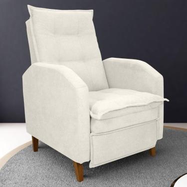 Imagem de Poltrona Reclinável Leeds Boucle Bege