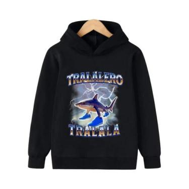 Imagem de Moletom Infantil Com Capuz De Personagens Italianos Divertidos Quente 