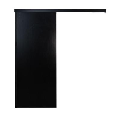 Imagem de Porta De Correr Laqueada Preta 210x100