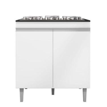 Imagem de Balcão Cooktop Andréia Branco - Ajl