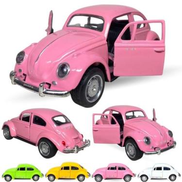 Imagem de Carrinho De Ferro Miniatura Fusca Beetle Carro Colecionador - Europio,