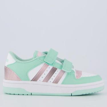 Imagem de Tênis Adidas Break Start EL Verde Infantil, 31