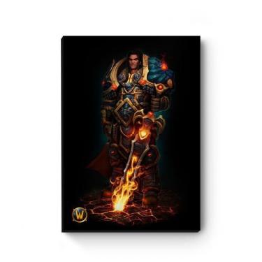 Imagem de Quadro decorativo MDF World Of Warcraft Varian II - Artgeek