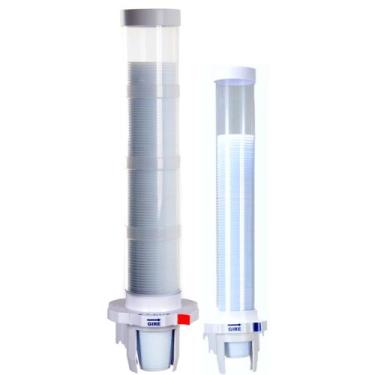 Imagem de DISPENSADOR PORTA COPOS EZ-CUP C/ ALAVANCA PARA COPO ÁGUA ATÉ 200ml E 
