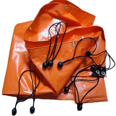 Imagem de Capa lona de piscina 6x4 cobertura proteção + extensor pinos