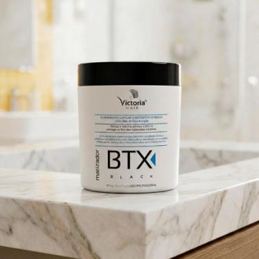 Imagem de Botox Black Matizador Victoria Hair Cosméticos Linha BTX 1kg - VICTORI